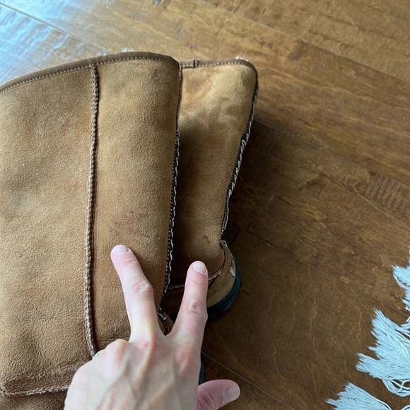 Tall UGG boots with rubber bottom - Picture 5 of 6